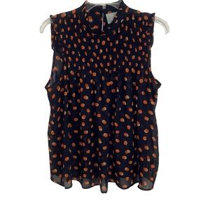 Maeve for Anthropologie Darby Smocked Blouse Size 6